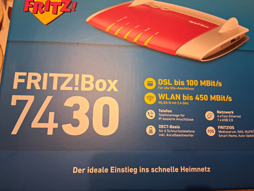 Fritz box 7430 - fritz!box, wlan