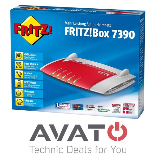 Avm fritzbox 7390 vdsl dsl - 7390,