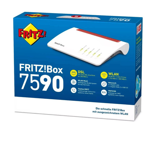 Avm fritz box 7590 router - avm, dsl